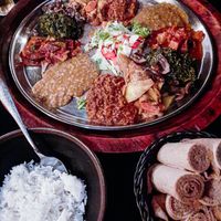Vegan Plate at Toukoul in Brussels