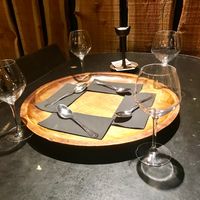 inside at Toukoul in Brussels