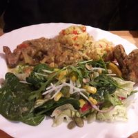 daily dish at Vege Club Amar in Szczecin
