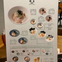 vegan options available, they will bring you this menu if you mention being vegan so feel free to ask! at Jiruya in Chatan