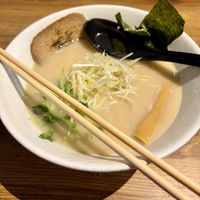 Vegan tonkotsu ramen   at Jiruya in Chatan