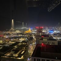 Views of downtown   at Sora Rooftop in Doha