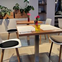 Interior at Trattoria Senza in Berlin