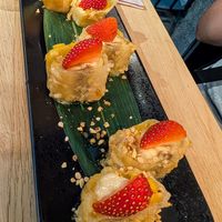 Fruit rolls at Bloom Sushi in Lyon