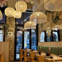 Interior dining  at Bloom Sushi in Lyon