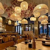 Interior dining  at Bloom Sushi in Lyon