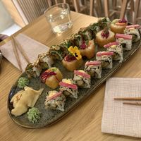 rolls  at Bloom Sushi in Lyon