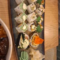 Sushi platter for one at Bloom Sushi in Lyon