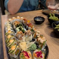 Omakase for two, 28 pieces at Bloom Sushi in Lyon