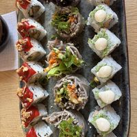 Piquismoke, Soba Blossom, Tuna bliss at Bloom Sushi in Lyon