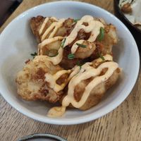 Cauliflower Tempura at Bloom Sushi in Lyon