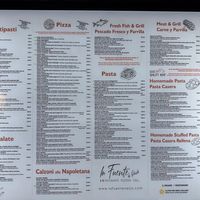 Carta at La Fuente in Nerja