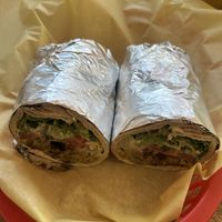 Falafel wrap   at Wally's Cafe in Rocklin