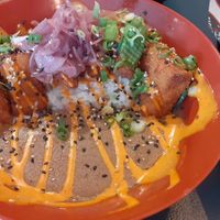 Tofu Katsu curry at Yuzu Street Food in Harrogate