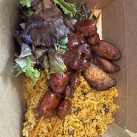 Sampler plate  at Casa Borinqueña in Philadelphia