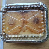 Upside down pineapple cake at Casa Borinqueña in Philadelphia