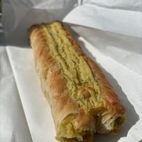 Potato pie   at Erotokritos Cretan Bakery in Santorini