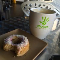 Morning deliciousness. at Choices Kitchen in Miami