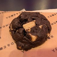 Double chocolate cookie (not the actual name) at Round & Edgy - KERB in Berlin