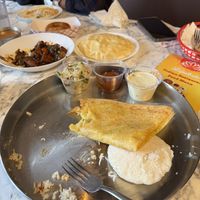 Mini Tiffin Thaali 1 - Almost done  at Lepakshi Authentic South Indian Restaurant in Guelph