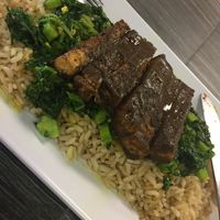 Coconut Jerk Tofu  at Avocado Vegan Cafe in Alpharetta