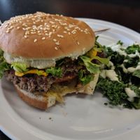 Including the Impossible burger at Avocado Vegan Cafe in Alpharetta