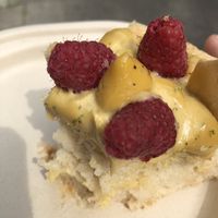 Good structure and lovely taste (I already had a bite before I took the photo 😀)  at Mozi Bakes - Pop Up in Amsterdam