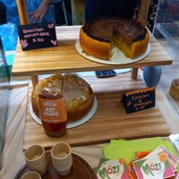somw of their cakes at Mozi Bakes - Pop Up in Amsterdam