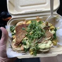 Eggz Benedict  at Seedz Cafe in St Louis