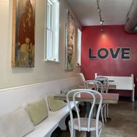 Indoors, it’s nice and cozy. at Seedz Cafe in St Louis