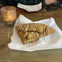 Pumpkin scone  at Seedz Cafe in St Louis