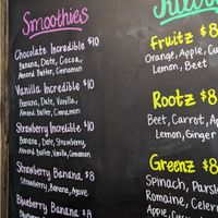 Drinks at Seedz Cafe in St Louis