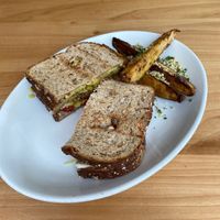 Delicious sauerkraut really makes this Ruben shine. So good   at Seedz Cafe in St Louis