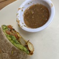 breakfast burrito  at Seedz Cafe in St Louis