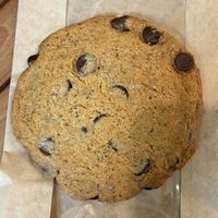 chocolate chip cookie!  at Seedz Cafe in St Louis