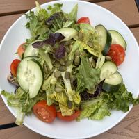 side salad!  at Seedz Cafe in St Louis