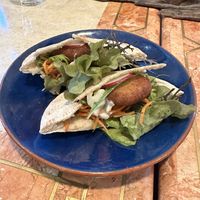 Pita sandwich   at Kitten Company in Kyoto