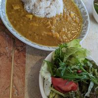 Curry set at Kitten Company in Kyoto