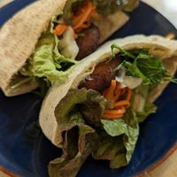 Pita sandwich at Kitten Company in Kyoto