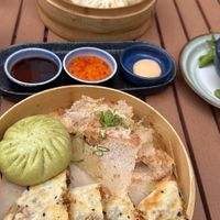 Vegan Mixed Platter  at Alley 28 Asian Bistro in Graz