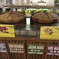 Hot potato and peanuts  at MBG Fruit Shop - Jaya 33 in Petaling Jaya