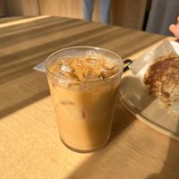 Palo y hoja iced with oat  at Loba Pastry + Coffee in Chicago