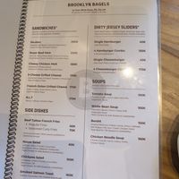 Menu page 2 at Brooklyn Bagels in Da Lat
