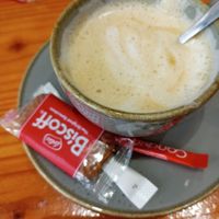 Plant Milk Coffe (4'50€) :( at AU P'TIT BRUNCH in Carcassonne