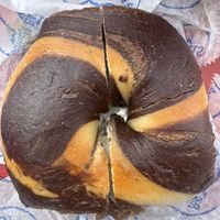 Whole wheat pumpernickel   at Bergen Bagels - Bergen St in Brooklyn