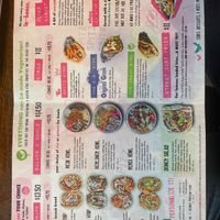 Menu front at Spitz in Bozeman