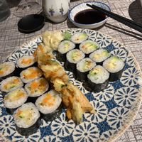 Vegan Roll  at Fugu in Turin