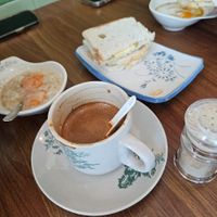 Breakfast set at Greenbite Veggie Cafe in Malacca