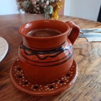 Chocolate caliente at Na Tlali - Reforma in Mexico City