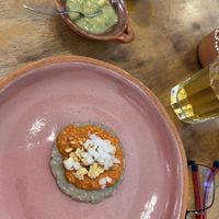 Appetizer courtesy of the chef  at Na Tlali - Reforma in Mexico City